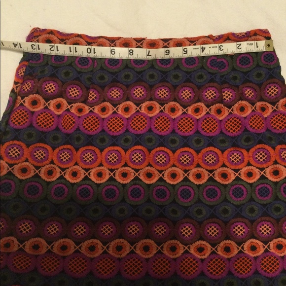 Anthro Hutch Ellen Embroidered Mini Skirt - Picture 10 of 10
